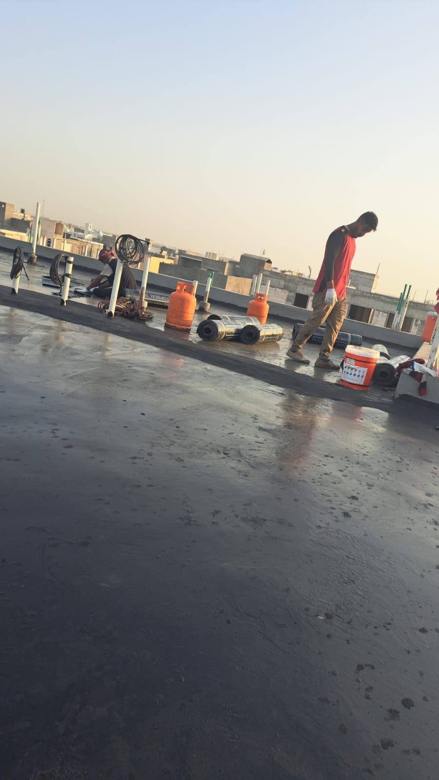 عزل مائي وحراري بالأحساء